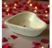 Keramické srdce miska