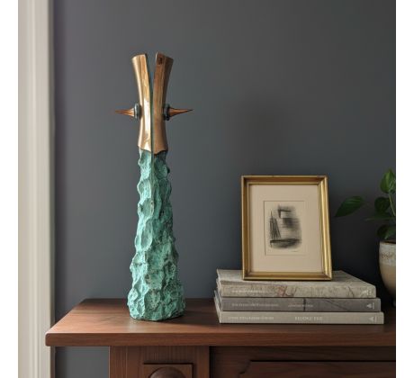 Gabriel Strassner, Plastika bronz  Objekt II.