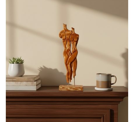 Miriam Bajkai, Milenci keramická plastika