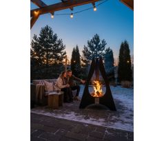 FLAMENEO - exteriérový/interiérový krb