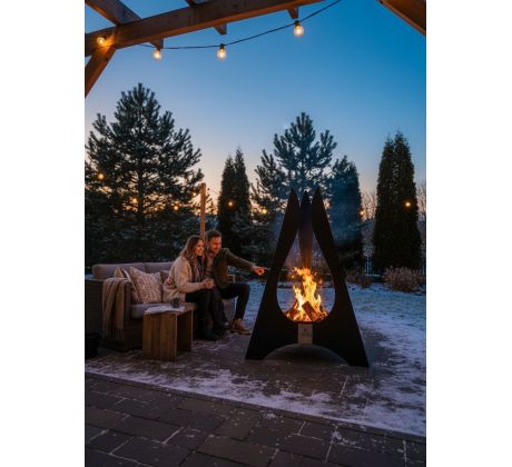 FLAMENEO - exteriérový/interiérový krb