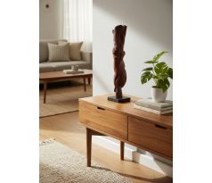 František Liška, Drevená plastika Kubizmus