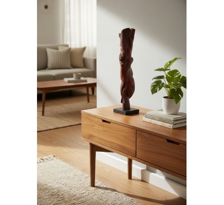 František Liška, Drevená plastika Kubizmus