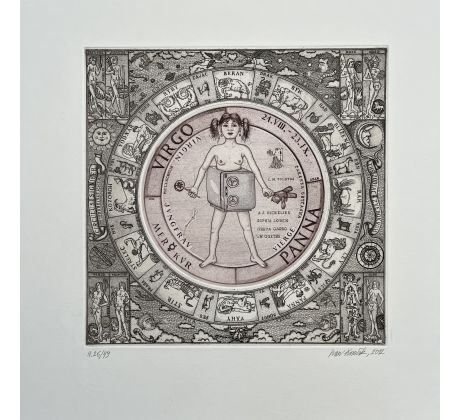 Ivan Kováčik Znamenie zverokruhu Panna