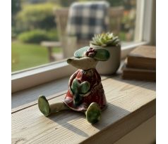 Myška sediaca menšia