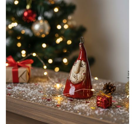 Keramický Mikuláš na zavesenie