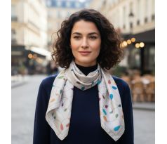 Jana Melichová, Šatka č. 12 biela