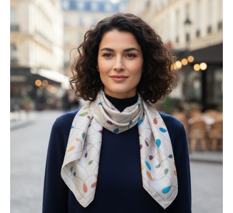 Jana Melichová, Šatka č. 12 biela