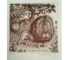 Peter Kľúčik, EXLIBRIS IVAN JAMRICH Levy