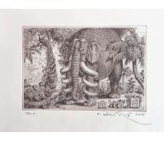 Peter Kľúčik,Slon so zatočenými klami a páv