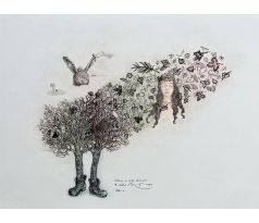 Peter Kľúčik, Alica v ríši divov so zajačikom 1980