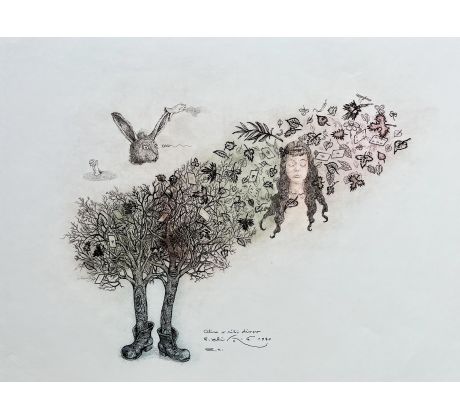 Peter Kľúčik, Alica v ríši divov so zajačikom 1980