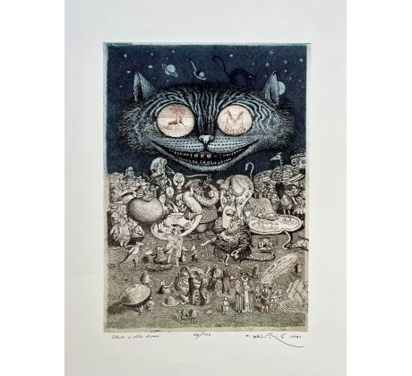 Peter Kľúčik, Alica v ríši divov, Mačka