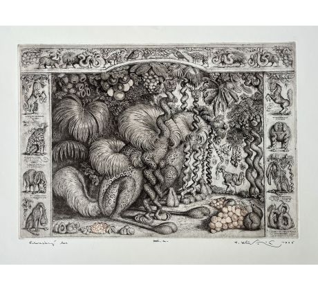 Peter Kľúčik, Pitoreskný les