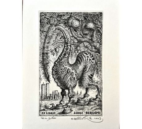 Peter Kľúčik, EX LIBRIS LUIGI BERGOMI