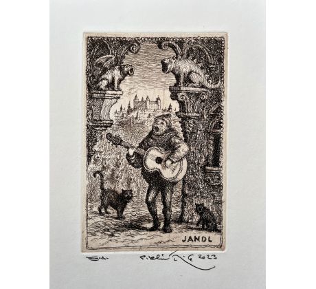 Peter Kľúčik, JANDL Gitarista pod Bratislavským hradom