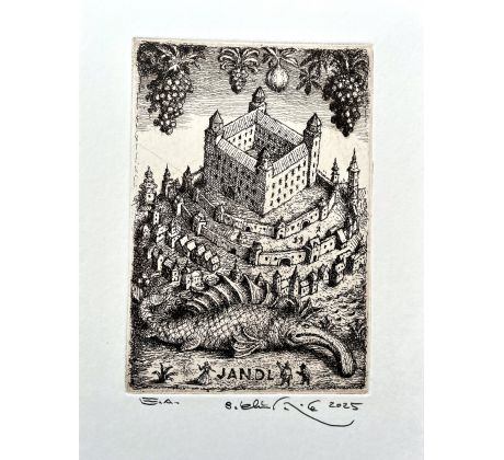 Peter Kľúčik, JANDL Bratislavský hrad s krokodílom 2025