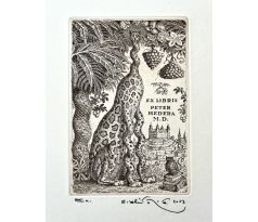 Peter Kľúčik, EX LIBRIS PETER HADERA M. D.
