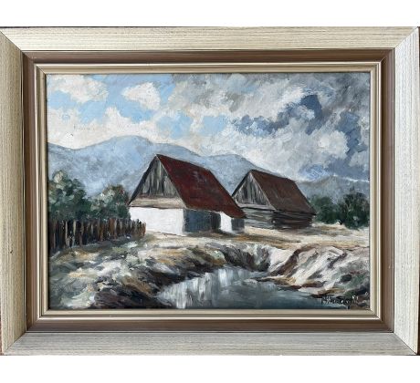 Maximilián Horanský, Chalúpka a senník