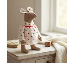 Ručne šitá myška Michelle