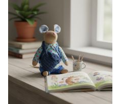 Ručne šitý myšiak Jean