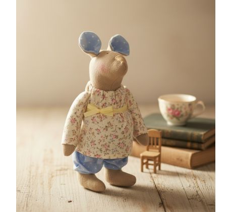 Ručne šitá myška Jane