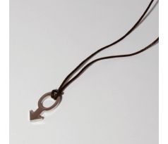 Náhrdelník, prívesok z nerezovej ocele