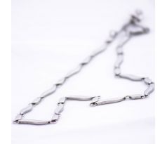 Náhrdelník z nerezovej ocele článkovaný