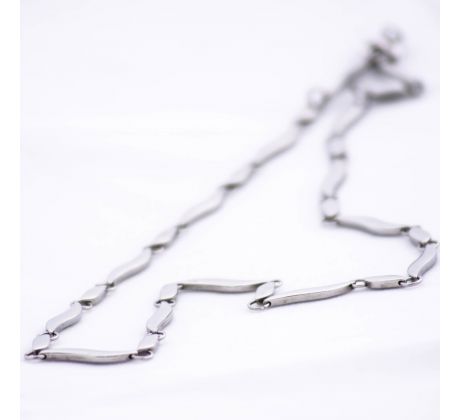 Náhrdelník z nerezovej ocele článkovaný