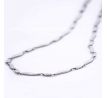 Náhrdelník z nerezovej ocele článkovaný
